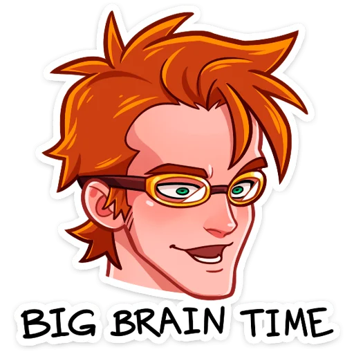 😔 Стикер «Стим • Steam boy» для Telegram