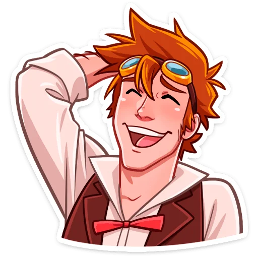 ☺ Стикер «Стим • Steam boy» для Telegram