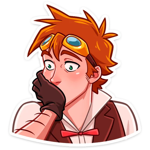 😦 Стикер «Стим • Steam boy» для Telegram