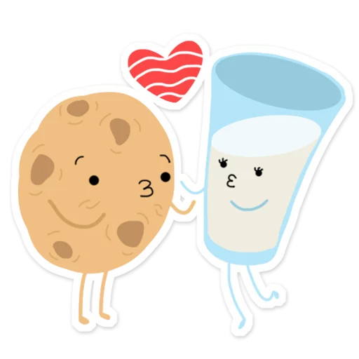 ❤ Стикер «Cookies» для Telegram
