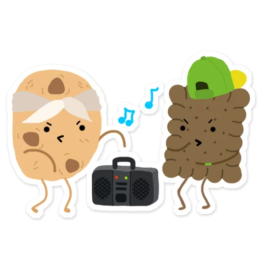 😤 Стикер «Cookies» для Telegram
