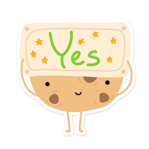 👌 Стикер «Cookies» для Telegram