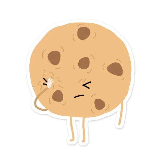 😣 Стикер «Cookies» для Telegram