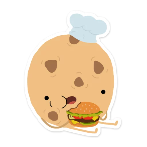 🍞 Стикер «Cookies» для Telegram