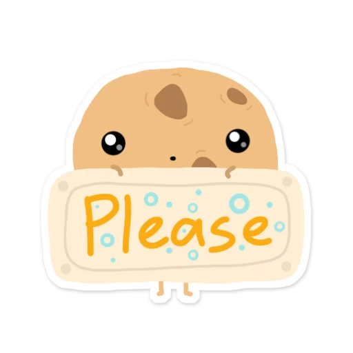 😳 Стикер «Cookies» для Telegram