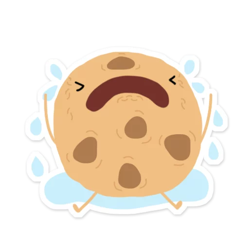 😩 Стикер «Cookies» для Telegram