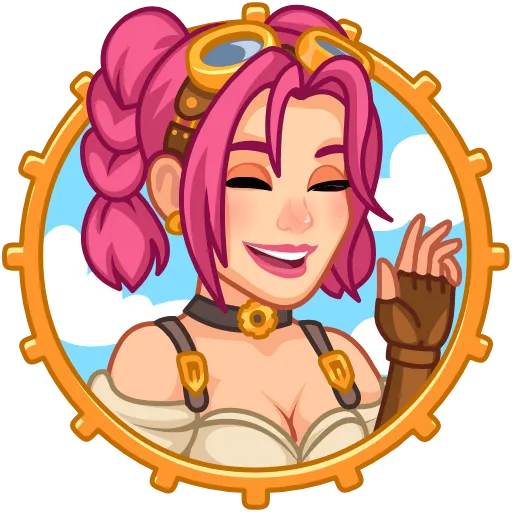 👋 Эмодзи «Steamy Julia» для Telegram