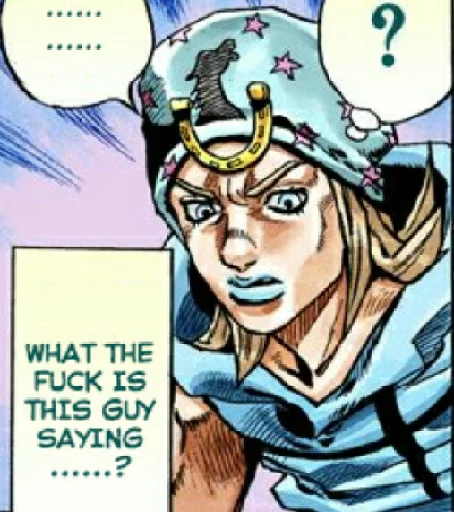 Стикерпак Steel ball run для Telegram