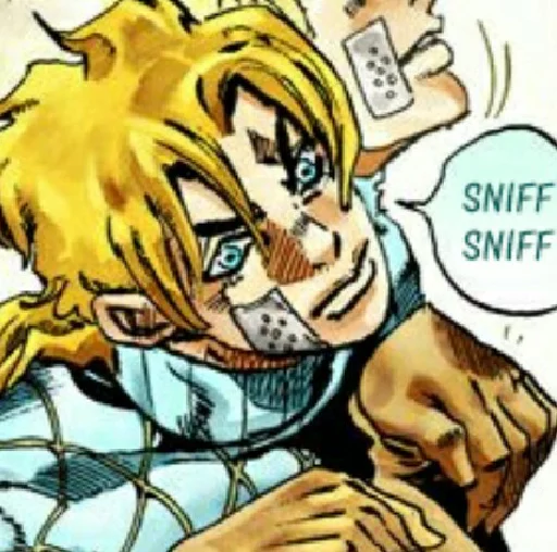 👃 Стикер «Steel ball run» для Telegram