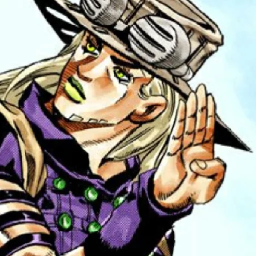 🙄 Стикер «Steel ball run» для Telegram