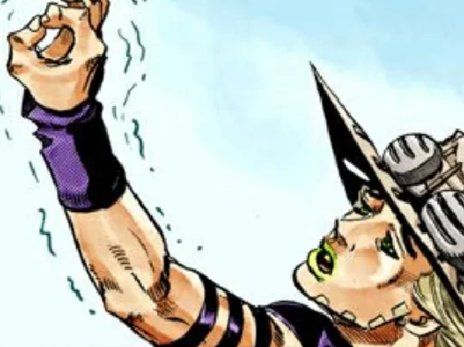 👌 Стикер «Steel ball run» для Telegram