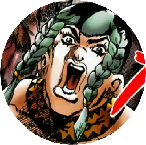 😫 Стикер «Steel ball run» для Telegram