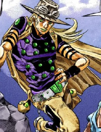 💃 Стикер «Steel ball run» для Telegram