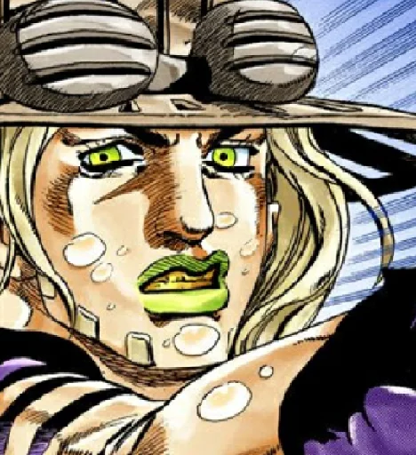 😕 Стикер «Steel ball run» для Telegram