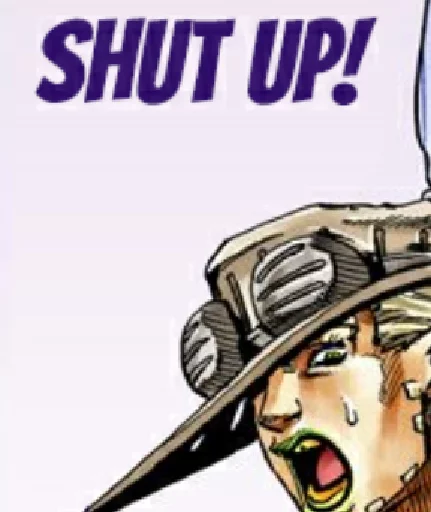 😠 Стикер «Steel ball run» для Telegram