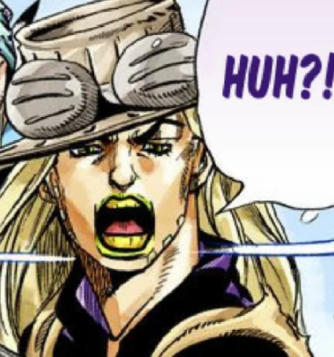 🤔 Стикер «Steel ball run» для Telegram
