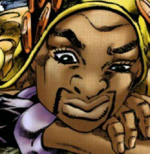😕 Стикер «Steel ball run» для Telegram