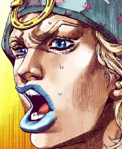 😨 Стикер «Steel ball run» для Telegram