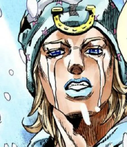 😭 Стикер «Steel ball run» для Telegram