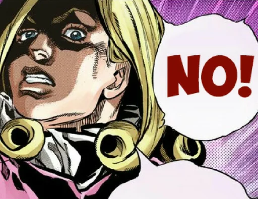 ❗ Стикер «Steel ball run» для Telegram
