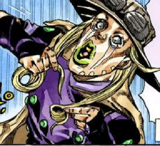 😱 Стикер «Steel ball run» для Telegram