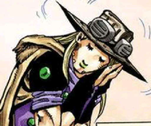 😌 Стикер «Steel ball run» для Telegram