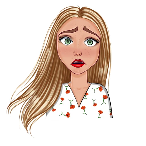 🙈 Стикер «Стефи» для Telegram