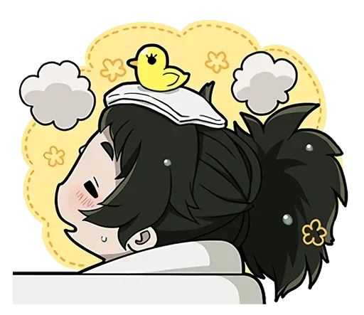 😴 Стикер «RINE» для Telegram