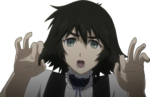🧛 Стикер «Steins;Gate» для Telegram