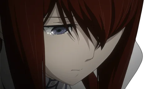 😢 Стикер «Steins;Gate» для Telegram