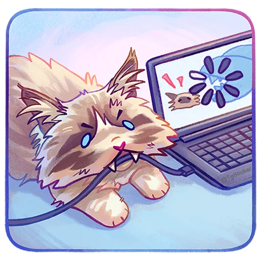 🌟 Стикер «Стелла без надписей» для Telegram