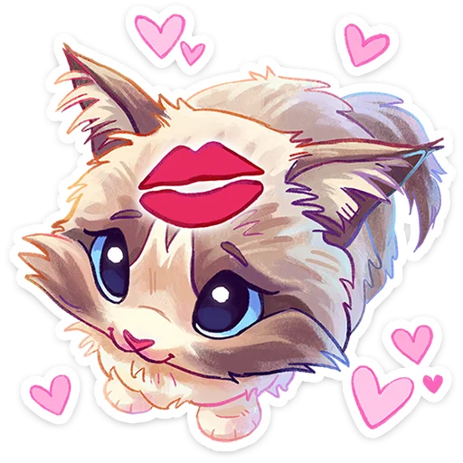 😘 Стикер «Стелла без надписей» для Telegram