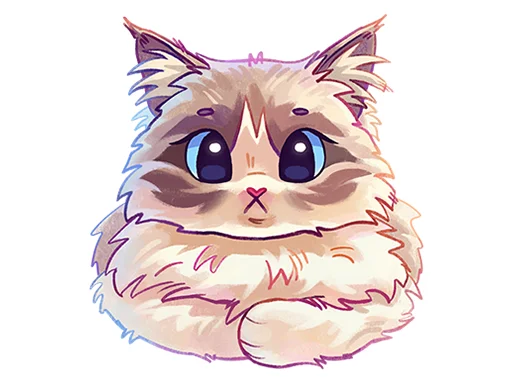 🌟 Стикер «Стелла без надписей» для Telegram