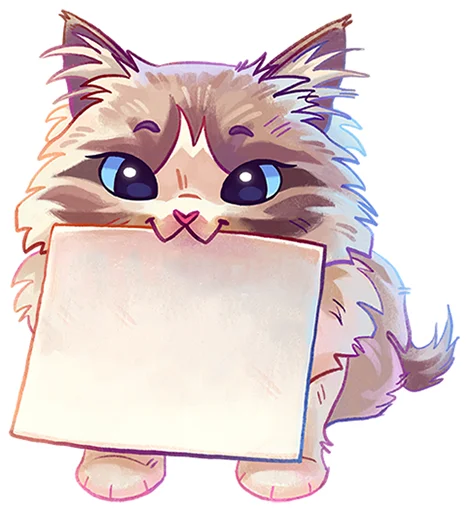 😐 Стикер «Стелла без надписей» для Telegram