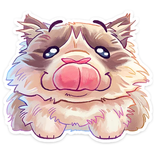 😛 Стикер «Стелла без надписей» для Telegram
