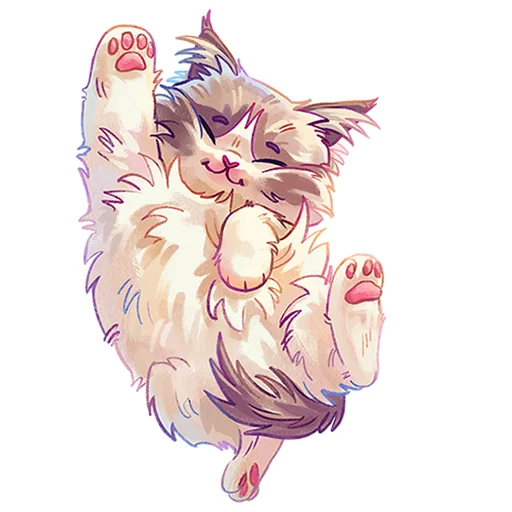 🐾 Стикер «Стелла без надписей» для Telegram