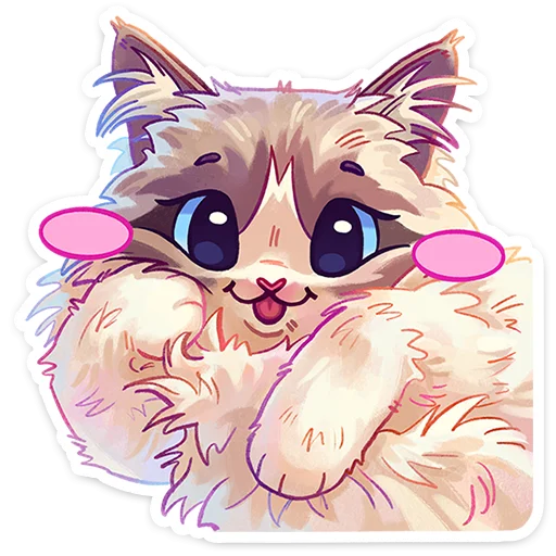 ☺ Стикер «Стелла без надписей» для Telegram