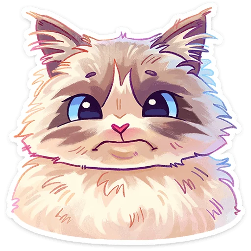 😟 Стикер «Стелла без надписей» для Telegram