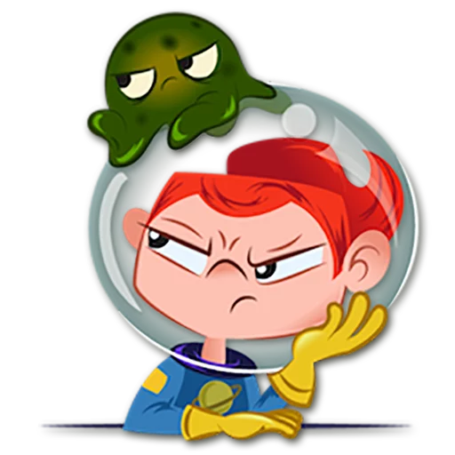 😠 Стикер «Stella Supernova» для Telegram
