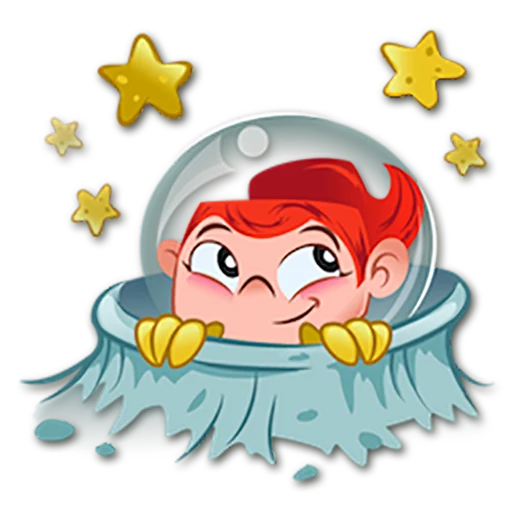 😉 Стикер «Stella Supernova» для Telegram