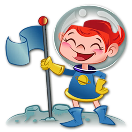 😆 Стикер «Stella Supernova» для Telegram