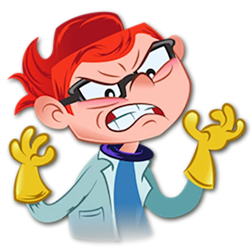😡 Стикер «Stella Supernova» для Telegram