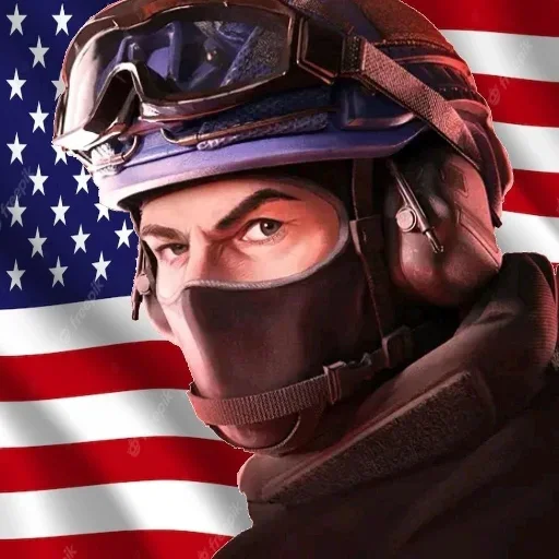 🇺🇸 Стикер «ШедеВРОТстандоффчек» для Telegram