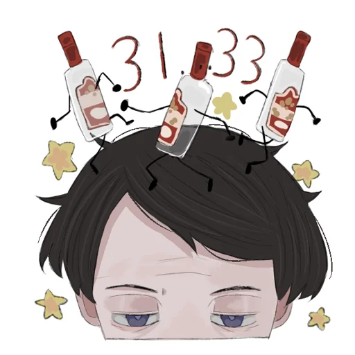 🥴 Стикер «3133» для Telegram