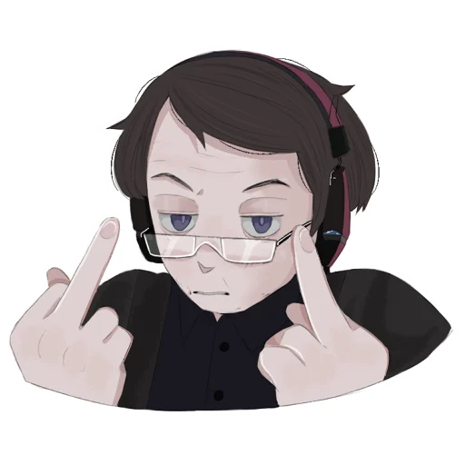 🖕 Стикер «3133» для Telegram