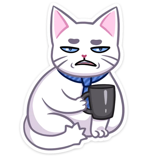 ☕️ Стикер «Деловой Стёпа» для Telegram
