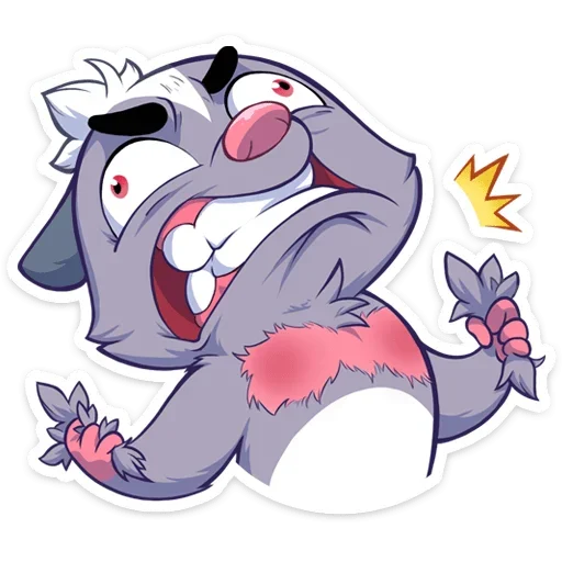 🤬 Стикер «Скунс Стёпа» для Telegram