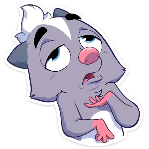 ☹️ Стикер «Скунс Стёпа» для Telegram
