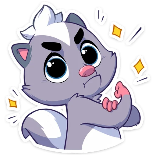💪 Стикер «Скунс Стёпа» для Telegram