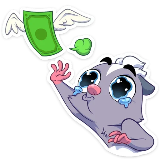 💸 Стикер «Скунс Стёпа» для Telegram